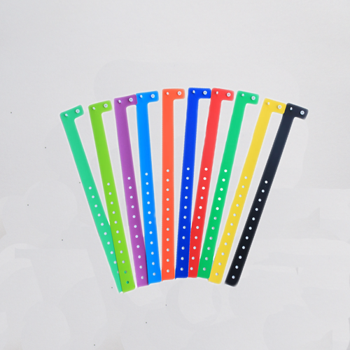 one time use custom plastic wristband