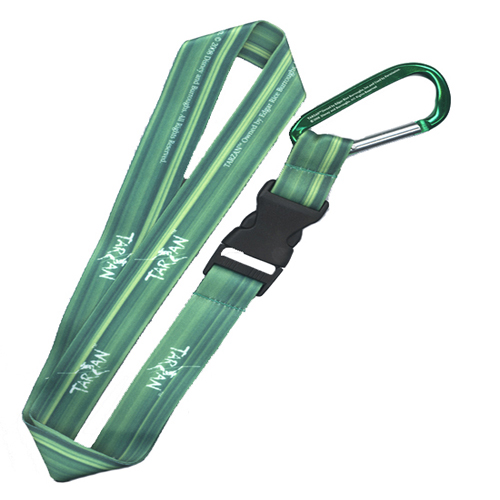 custom lanyard with hook and plastic buckle